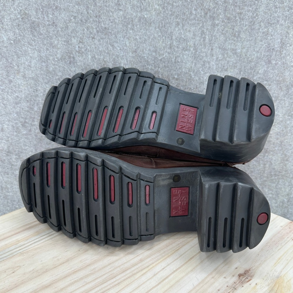 Nine West Mockenzie Bratz 10 M Chunky Platform Penny Loafers Lug Sole Block Y2K - Picture 12 of 14